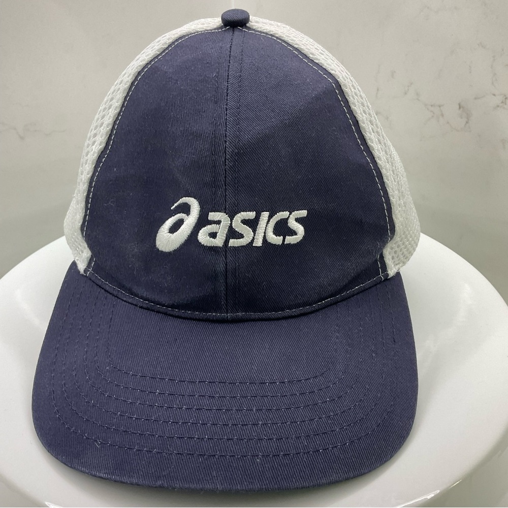 ASICS meshback fitted baseball cap hat size S/M